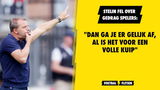 Steijn fel over gedrag spelers: "Dan ga je er gelijk af, al is het voor een volle Kuip"