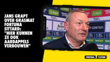 Jans grapt over grasmat Fortuna Sittard: "Hier kunnen ze ook aardappels verbouwen"
