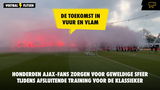 Ajax-fans zorgen voor geweldige sfeer tijdens afsluitende training voor De Klassieker