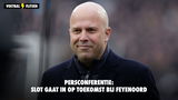 Persconferentie: Slot gaat in op toekomst bij Feyenoord