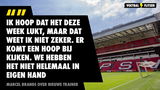 Marcel Brands over nieuwe trainer: 'Ik hoop dat het deze week lukt, maar..'