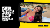 Dit is Sira Martínez, dochter van Luis Enrique en vriendin van Ferran Torres