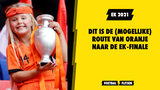 Dit is de (mogelijke) route van Oranje naar de EK-finale