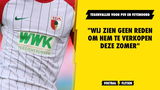 Domper voor Feyenoord en PSV: 'Augsburg ziet geen reden voor verkoop spits'