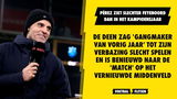 Perez voorziet moeizaam jaar voor Feyenoord: "Hebben écht ingeleverd"
