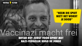 Bryan Roy adviseert om prik niet te nemen en zet Hugo de Jonge weg als nazi: "Vaccinazi macht frei"