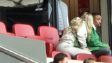 Pascal Jansen op de tribune bij Ajax-FC Utrecht