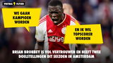 Brobbey heeft vertrouwen in de titel: "We gaan kampioen worden en ik wil topscorer worden"