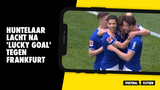 Mazzelaar! Klaas-Jan Huntelaar scoort met veel geluk tegen Eintracht Frankfurt