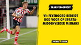VI: Feyenoord bereidt bod voor op Sparta-middenvelder Mijnans