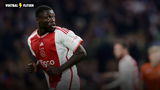 Brian Brobbey nam zaterdagavond de openingstreffer van Ajax tegen Sparta Rotterdam (2-1) voor zijn rekening.