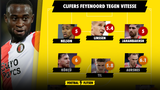 Dit zijn de cijfers voor de Feyenoord-spelers na nederlaag tegen Vitesse