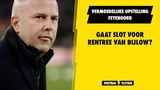 Vermoedelijke opstelling Feyenoord: kiest Slot voor rentree van Bijlow?