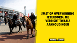 Smet op overwinning Feyenoord: ME verricht twaalf aanhoudingen